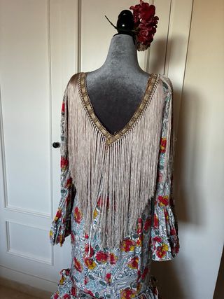 Traje Flamenca Volantes Estampado