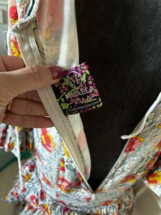 Traje Flamenca Volantes Estampado