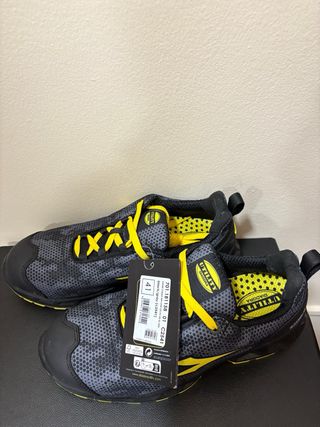 Zapatos Seguridad Diadora Negro/Amarillo Talla 41