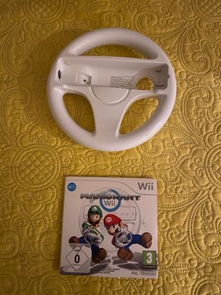 Mario Kart Wii + Volante Nintendo Wii