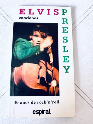 Libro Canciones Elvis Presley
