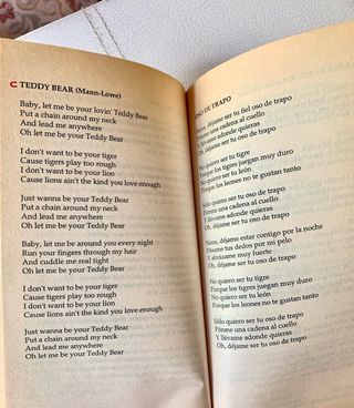 Libro Canciones Elvis Presley