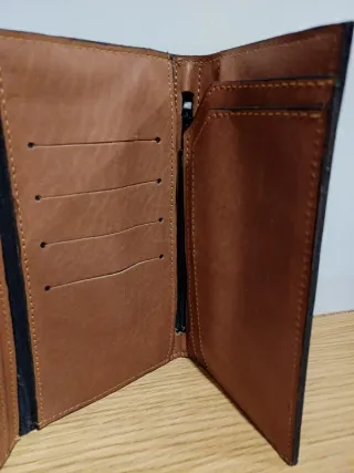 Cartera de cuero vacuno argentina