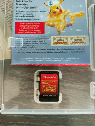 Pokémon Escarlata Nintendo Switch