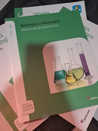 Libros biologia y geologia