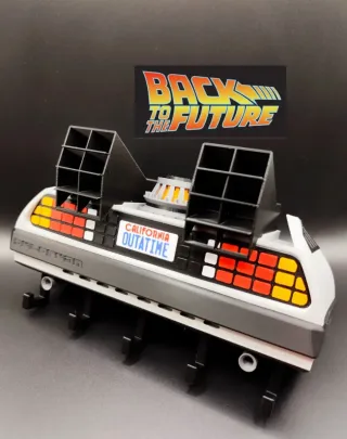 Colgador Llaves Regreso al Futuro DeLorean 3D