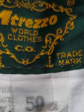 Pantalón de traje con pliegues - Vintage Años 1990