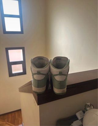 Nike Dunk High Verdes y Blancas