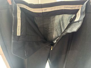 Pantalón Caramelo Hombre T. 58 Gris