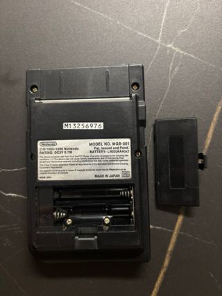 Nintendo Game Boy Pocket Nero