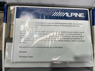 Alpine KTA-450 Amplificador 4 Canales