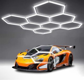 Luces hexagonales led