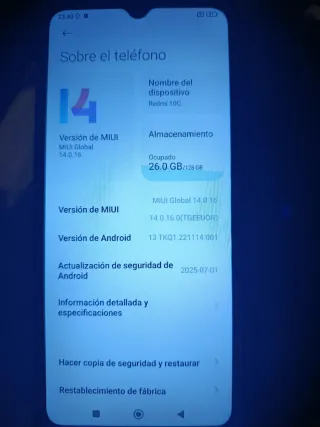 Xiaomi Redmi 10C 128GB Blu