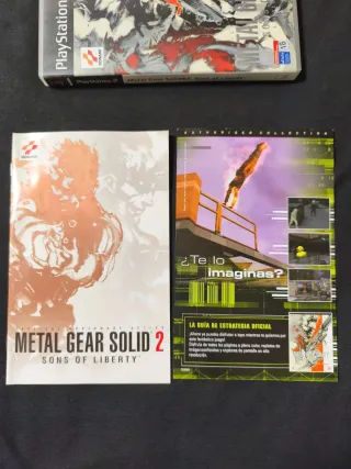 Metal Gear Solid 2 Sons of Liberty. PlayStation 2.