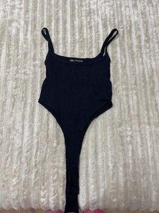 Body Zara Negro Talla XS