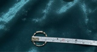 Anello vintage pietra onice nero catena argento