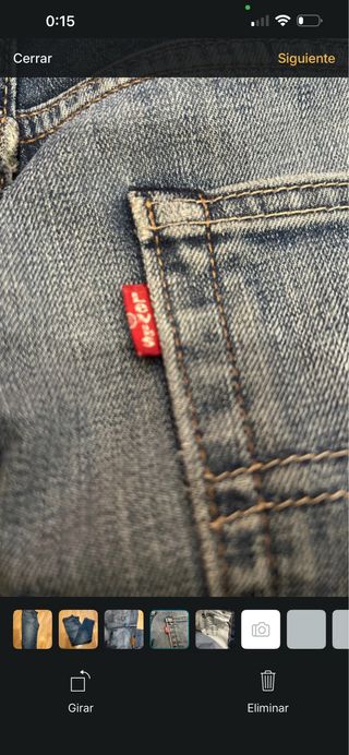 Vaqueros hombre azules