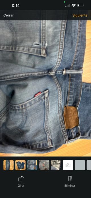 Vaqueros hombre azules