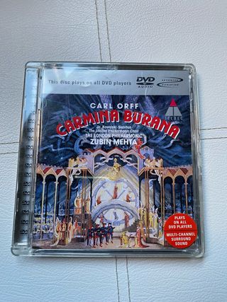 DVD Carl Orff Carmina Burana Teldec