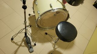 Batería Acústica Bombo 22 thunder Tom 14 silverton