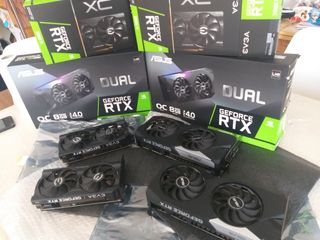 Tarjetas Gráficas RTX 3060 Ti (ASUS, EVGA)