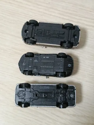 Pack 3 Coches Mercedes 1:64
