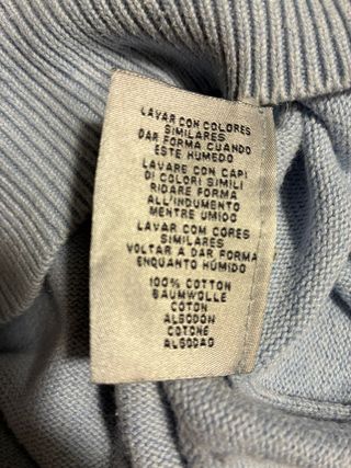 Jersey Gant Talla S azul claro