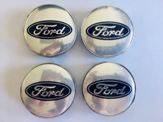 Centro de rueda Ford plata 60mm