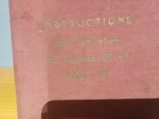 Manual Instrucciones Lancia 35 HP 1920-21