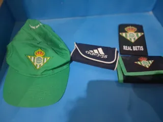 Pack Carteras y Gorra Real Betis