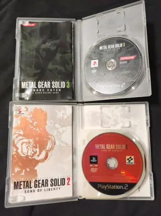Lote Metal Gear Solid. PlayStation 2.