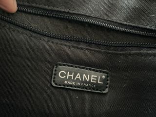 Borsa Chanel Tela Bianco e Nero
