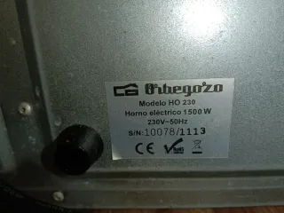 Horno portátil Orbegozo