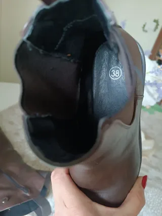 Stivali marroni tacco basso trasformabili