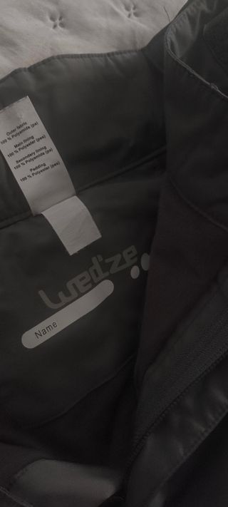 Pantalón de nieve Wedze gris