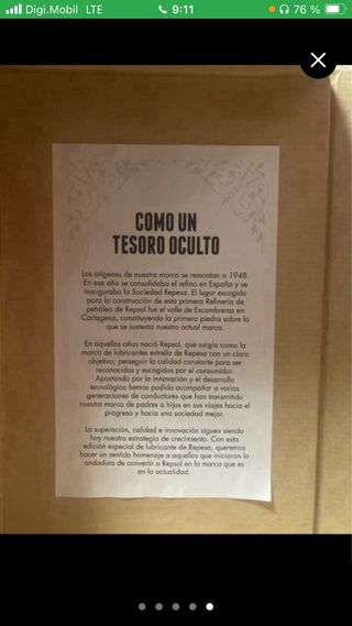 Lata Aceite Vintage Repsol Super Motor Oil