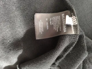 Sudadera Balenciaga Negra. Usada una vez.