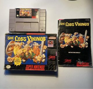 The Lost Vikings Super Nintendo