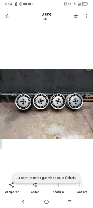 Llantas Suzuki Vitara + tornillos originales