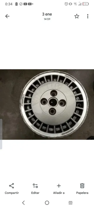 Llantas Suzuki Vitara + tornillos originales