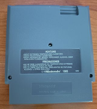 Super Mario Bros 3 NES Cartucho PAL España