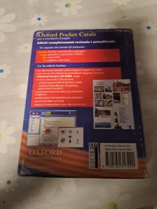 Diccionari Oxford Pocket Català: Cat/Ing 3rd Ed...