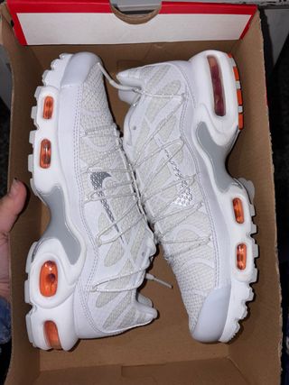 Nike Air Max Plus Utility Blancas Naranja