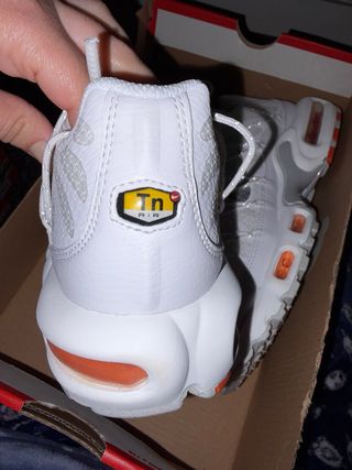 Nike Air Max Plus Utility Blancas Naranja