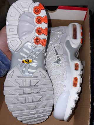 Nike Air Max Plus Utility Blancas Naranja