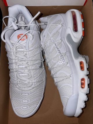 Nike Air Max Plus Utility Blancas Naranja
