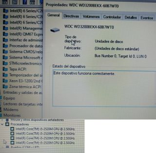 Portátil Dell Latitude i5|8Gb|320|DVDRW