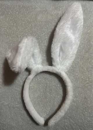 Conjunto disfraz conejo blanco