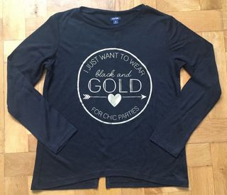 Sudadera, camiseta y leggins de niña. Talla 8