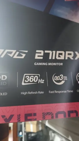 MSI MPG271QRX OLED 27 360Hz